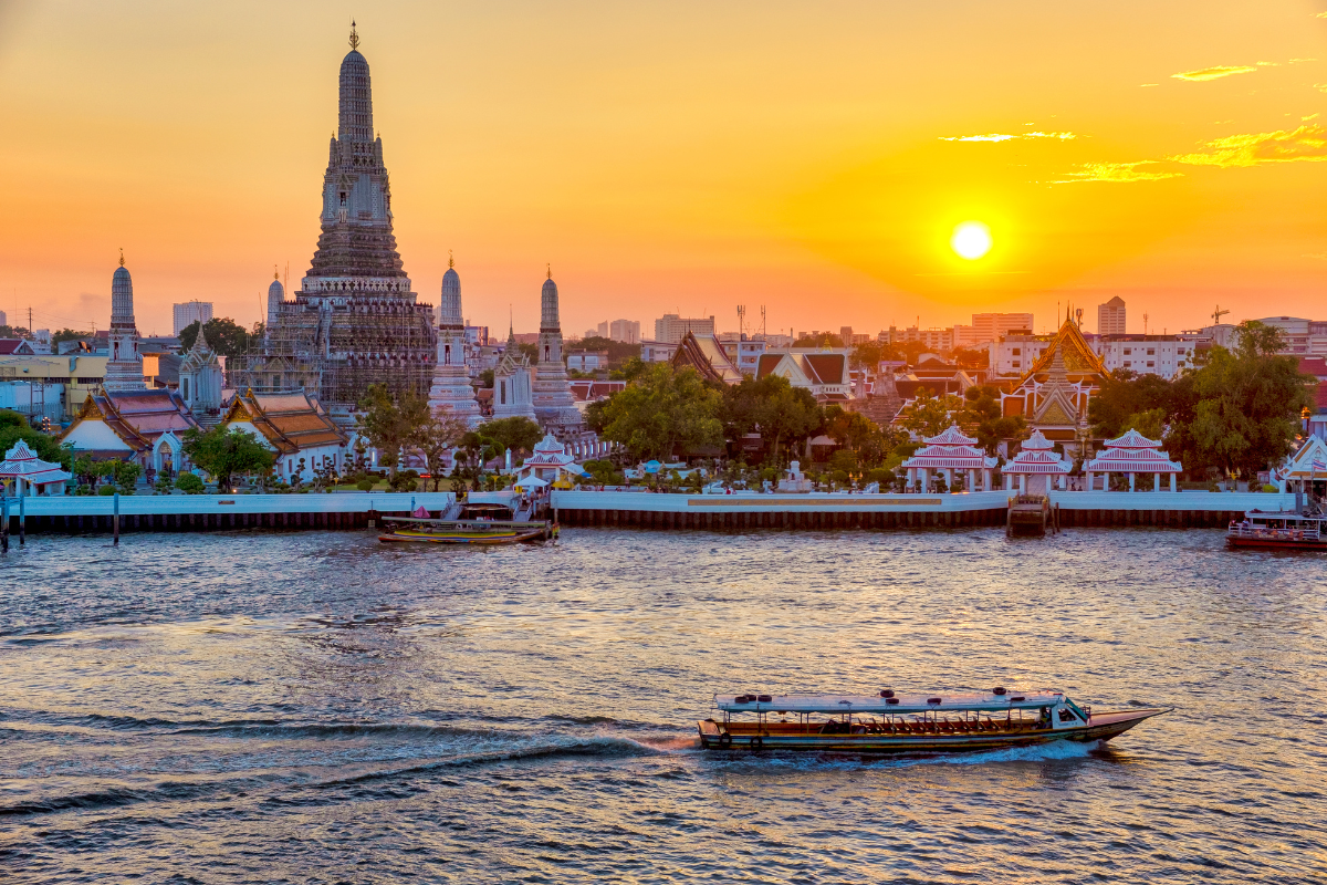 Thailand_BK River Sunset